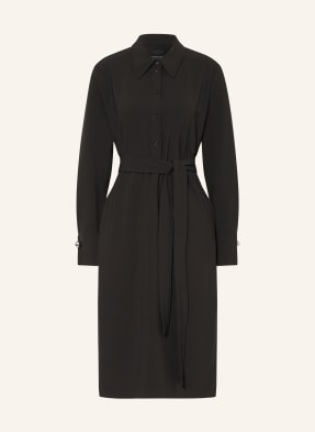 Marc Cain Šaty S Košilovým Límečkem 900 black new