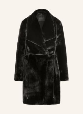 Marc Cain Kabát Z Umělé Kožešiny 900 black new