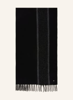 Marc Cain Šála S Třpytivou Přízí 900 black new
