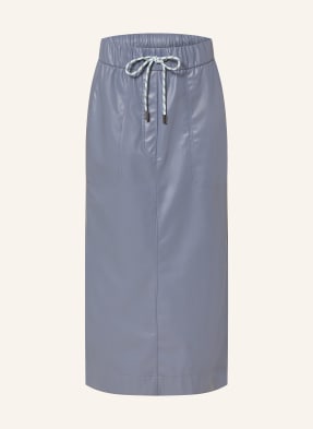 Marc Cain Sukně Z Kombinace Materiálů 380 grisaille
