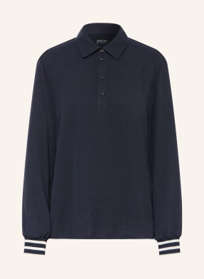 Marc Cain Blusenshirt Im Materialmix blau