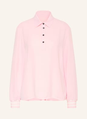 Marc Cain Blusenshirt Im Materialmix rosa