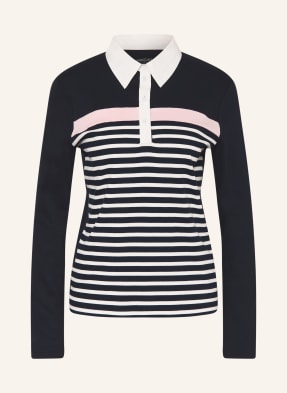 Marc Cain Jersey-Poloshirt blau