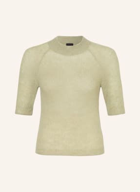Boss Strickshirt Fewe Mit Alpaka gruen