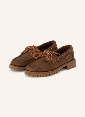 Sebago Lodní Mokasíny Ranger Muddy hnědá