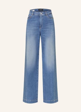 Marc Cain Wide Leg Jeans Warri Mit Nieten blau