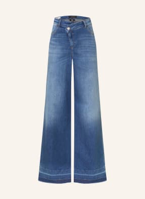 Marc Cain Džíny S Širokými Nohavicemi Warri 357 vintage indigo
