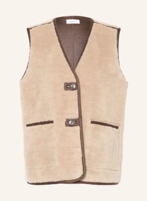 Darling Harbour Vesta Z Medvídkové Kožešiny beige