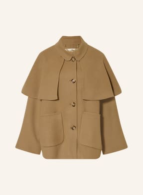 Barbour Bunda Aggy S Odnímatelným Pláštěm velbloudí