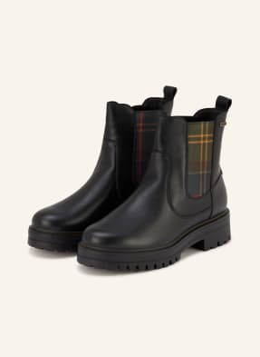 Barbour Chelsea-Boots Amberley schwarz