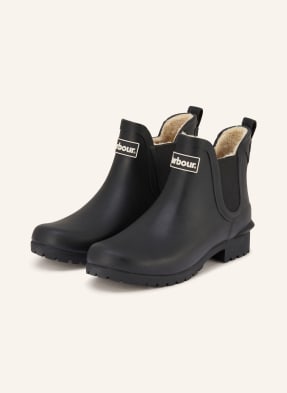 Barbour Chelsea Boty Kirkton Welly černá
