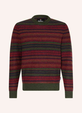 Barbour Pullover Highsted gruen