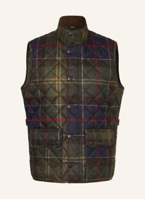 Barbour Steppweste gruen