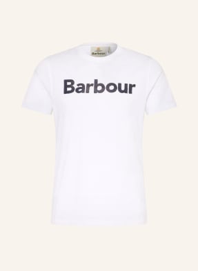 Barbour T-Shirt Halstow weiss