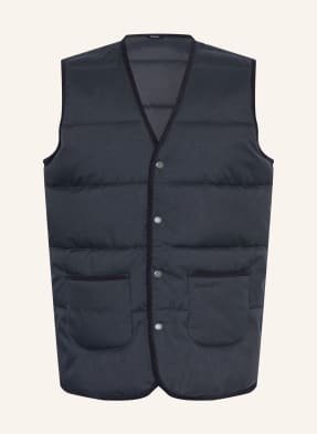 Barbour Prošívaná Vesta Easthill tmavě modrá
