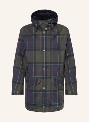 Barbour Parka Lonnen Mit Abnehmbarer Kapuze blau
