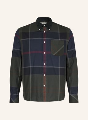 Barbour Hemd Dunoon Authentic Fit gruen