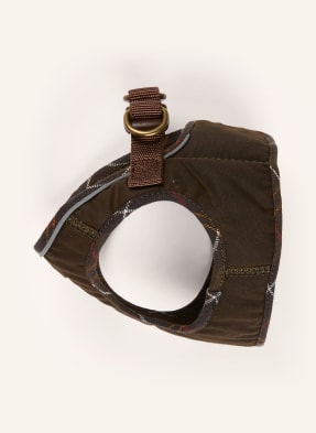 Barbour Postroje Pro Psy tmavě hnědá / červená / žlutá