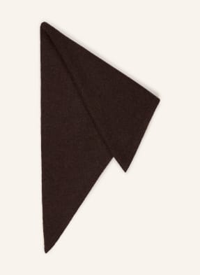Mrs & Hugs Dreieckstuch Aus Cashmere braun