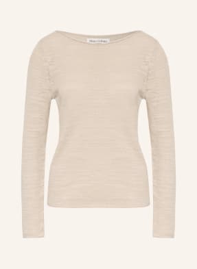 Marc O'polo Pullover Mit Leinen beige