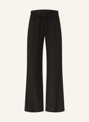 Opus Pants Kalhoty Marlene Malotta černá