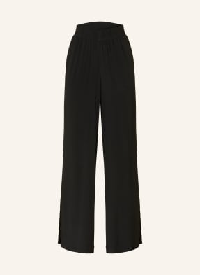 Opus Pants Kalhoty Marlene Malotta černá
