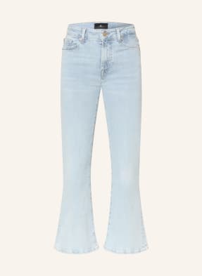 7 For All Mankind Krátké Džíny The Leggy Bootcut Crop 3o3 moonfrost