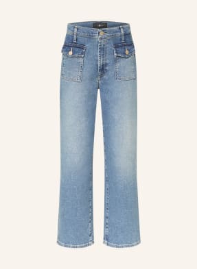 7 For All Mankind Džíny S Rovným Střihem Stovepipe Vintage Straight Ankle 3nq aquashade