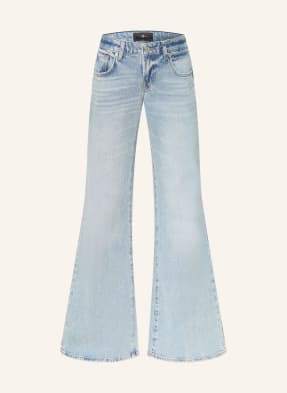 7 For All Mankind Flared Jeans Low Flare blau