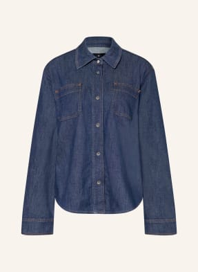 7 For All Mankind Džínová Blůza Utility Classic tmavě modrá