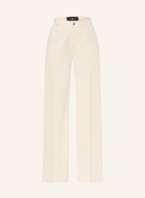 7 For All Mankind Džíny S Rozšiřujícími Se Nohavicemi Modern Dojo 3o7 comfort twill ecru