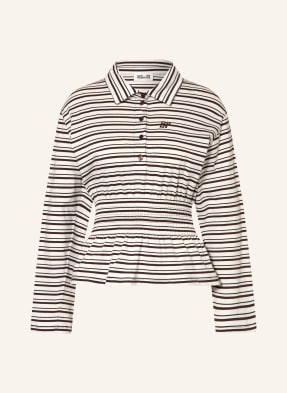 Baum Und Pferdgarten Jerseyové Polo Tričko Josefin tmavě hnědá / bílá
