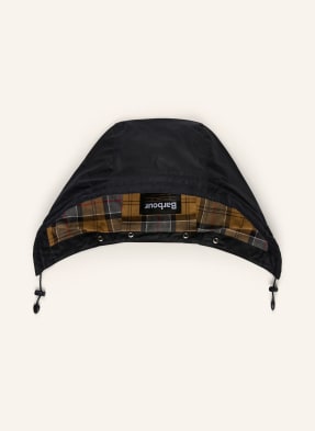 Barbour Kapuzeneinsatz Wax Cotton blau