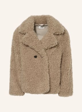 S.Oliver Red Teddyfell-Jacke beige