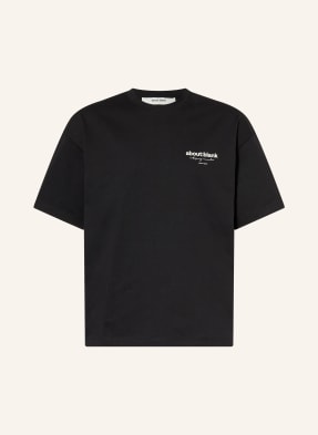 About:Blank Oversized Tričko černá / režná