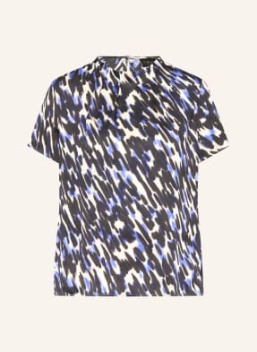 S.Oliver Black Label Blůzová Košile černá / modrá / bílá