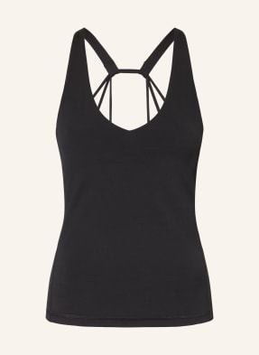 Sweaty Betty Tílko Ultimate Studio Strappy černá