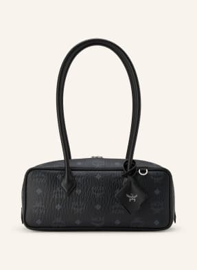 Mcm Schultertasche Aren Small schwarz
