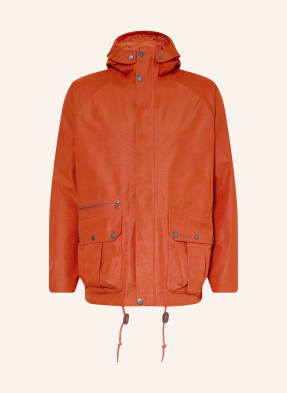 Barbour Polní Bunda Aikwood tmavě oranžová
