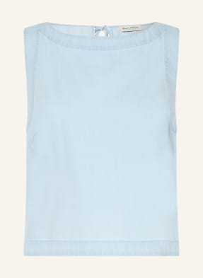 Marc O'polo Top In Jeansoptik blau