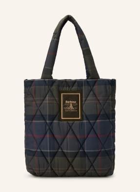 Barbour Taška Arlene tmavě zelená / tmavě červená / tmavě modrá