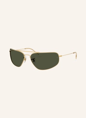 Ray-Ban Sluneční Brýle rb3780 zlato / tmavě zelená