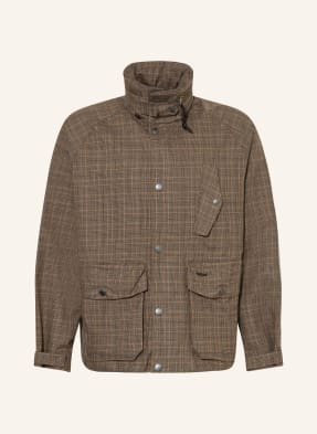 Barbour Polní Bunda Ursula světle hnědá / hnědá / černá