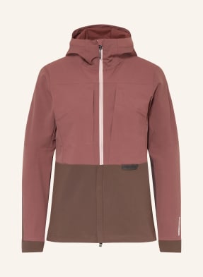 Ortovox Softshell Bunda Trad Plus starorůžová / tmavě červená