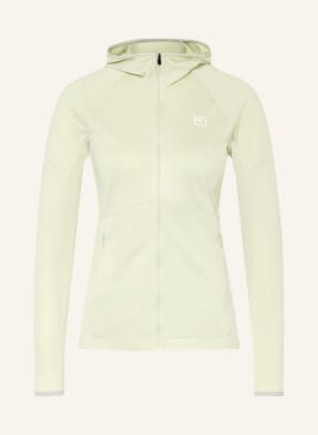 Ortovox Bunda Midlayer Fleece Light Grid mátová