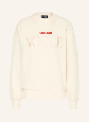 Vogue Collection Mikina krémová / červená / modrá