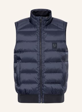 Belstaff Péřová Vesta Compound tmavě modrá
