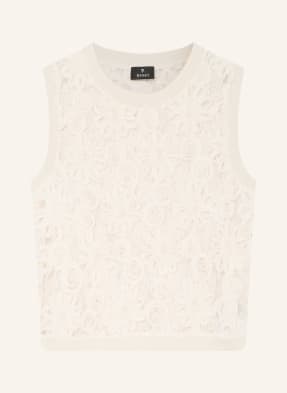 Monari Spitzentop beige