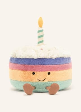 Jellycat Plyšová Hračka Amuseables Rainbow Birthday Cake mátová / fialová / tmavě žlutá