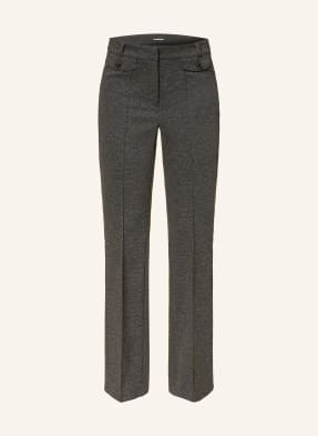 Cambio Bootcut-Hose Fleur braun